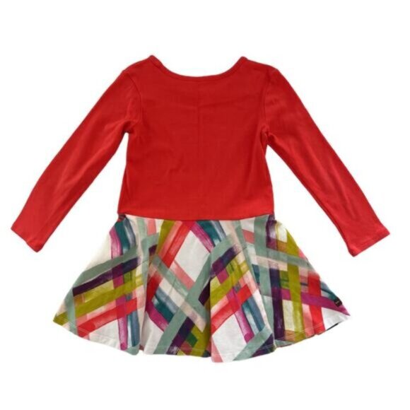 Plaid Skirted Dress Size 5 - Picture 3 of 3